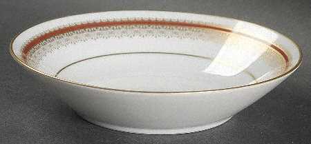 Doral Maroon Fruit/Dessert (Sauce) Bowl