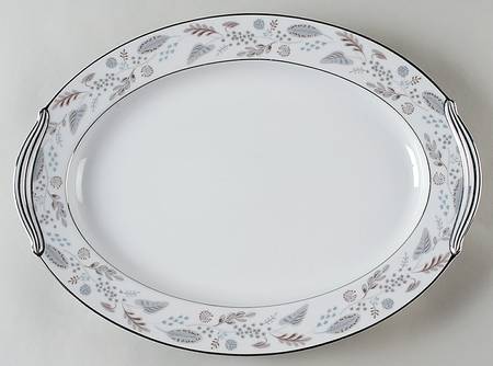 Doranne 16" Oval Serving Platter