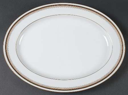 Doral 16" Oval Serving Platter