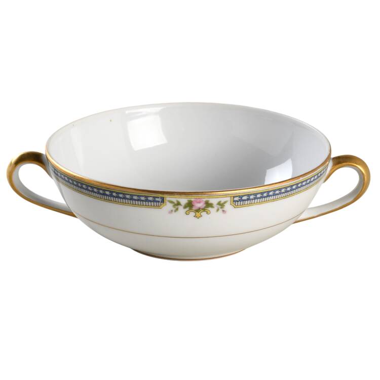 Doris Flat Cream Soup Bowl