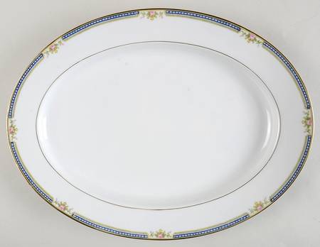 Doris 13" Oval Serving Platter