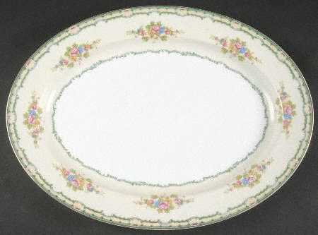 Dorinda 16" Oval Serving Platter