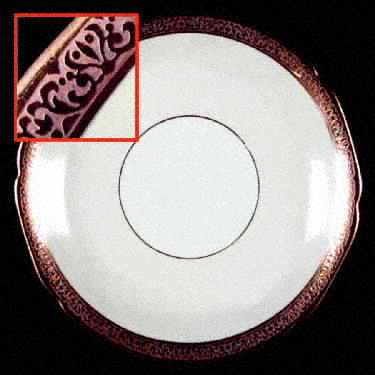 Dorsay Salad Plate