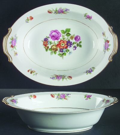 Dresala 10" Oval Vegetable Bowl