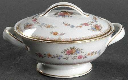 Dresdena Sugar Bowl & Lid