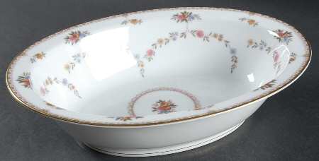 Dresdena 10" Oval Vegetable Bowl
