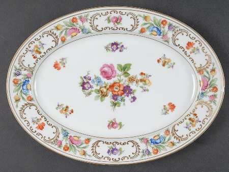 Dresalda 10" Oval Serving Platter