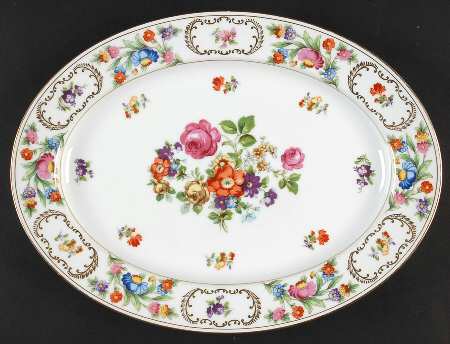 Dresalda 13" Oval Serving Platter