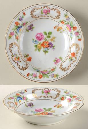 Dresalda Rim Fruit/Dessert (Sauce) Bowl