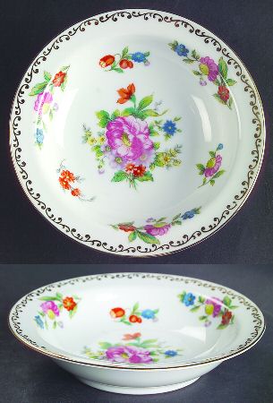 Dresdlina Rim Fruit/Dessert (Sauce) Bowl
