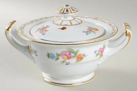 Dresdlina Sugar Bowl & Lid