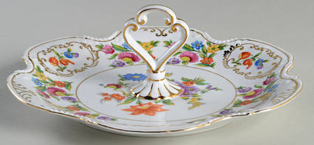 Dresdena Candy Dish with Center Handle