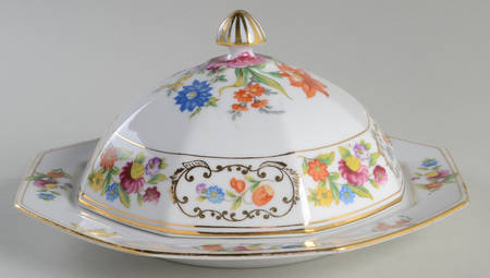 Dresdena Round Covered Butter