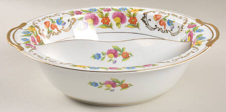 Dresdena Round Divided Vegetable Bowl