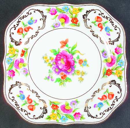 Dresdena Square Salad Plate