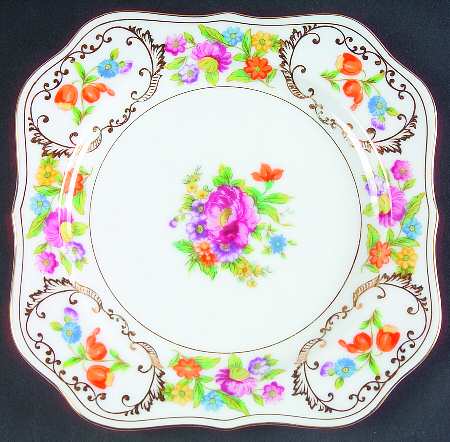 Dresdena Square Salad Plate