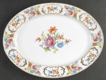 Dresdena 13" Oval Serving Platter