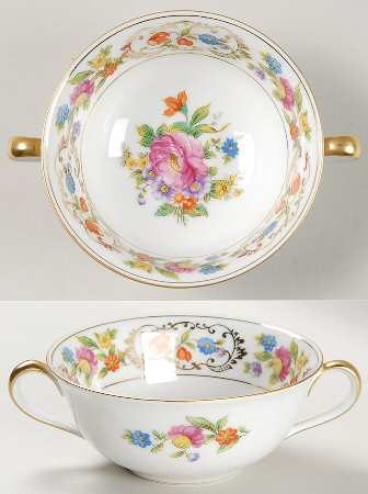 Dresdena Flat Cream Soup Bowl