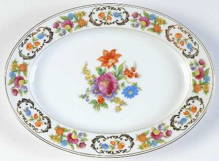 Dresdena 11" Oval Serving Platter