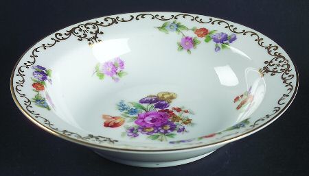 Dresdoll Rim Fruit/Dessert (Sauce) Bowl