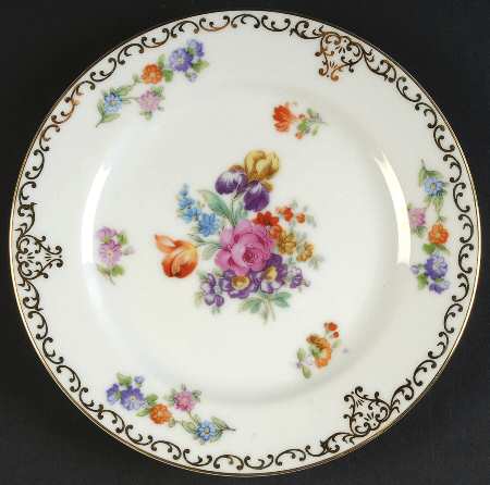 Dresdoll Bread & Butter Plate