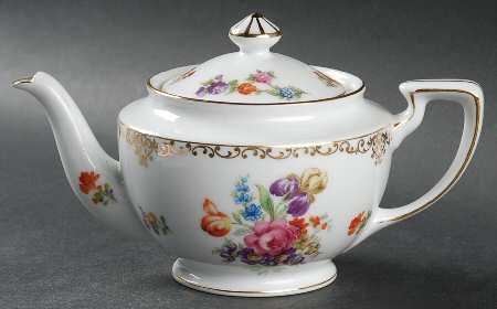 Dresdoll Mini Teapot & Lid