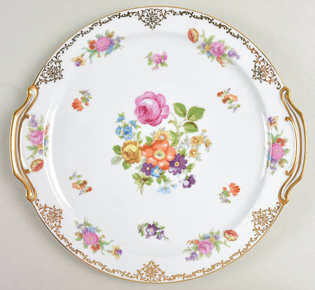 Dresita Handled Cake Plate