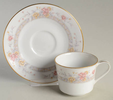Dream Street Flat Demitasse Cup & Saucer Set