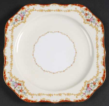 Dubarry Square Salad Plate