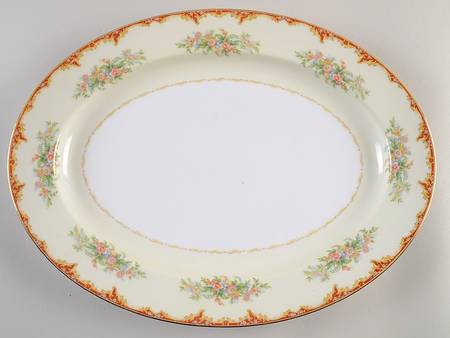 Dudley 16" Oval Serving Platter