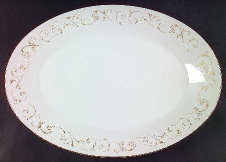 Duetto 16" Oval Serving Platter by Noritake