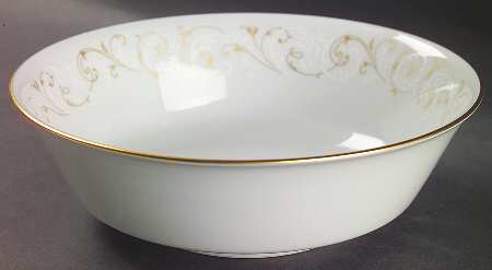 Duetto 8" Round Vegetable Bowl by Noritake