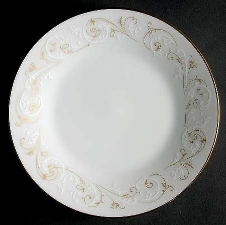 Duetto Bread & Butter Plate by Noritake