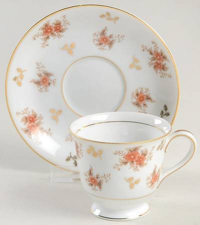 Dulcy Footed Demitasse Cup & Saucer Set