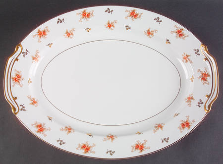 Dulcy 16" Oval Serving Platter