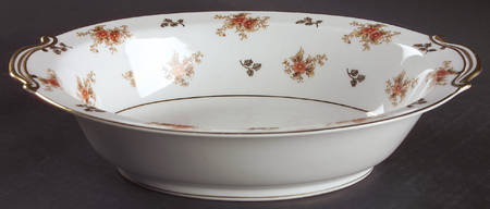 Dulcy 10" Oval Vegetable Bowl