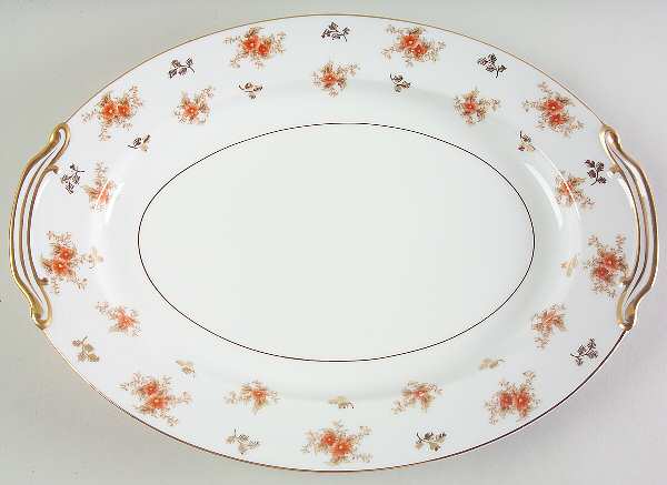 Dulcy 13" Oval Serving Platter