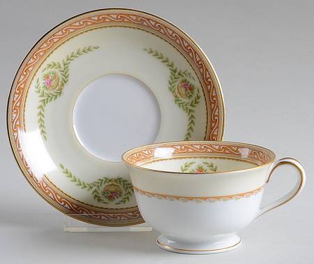 Durer Footed Cup & Saucer Set