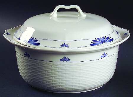 Dutch Tile 2qt Round Covered Casserole (Uses the Rv9s As Base