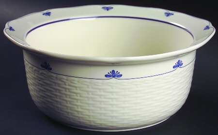 Dutch Tile 9" Round Vegetable/Souffle