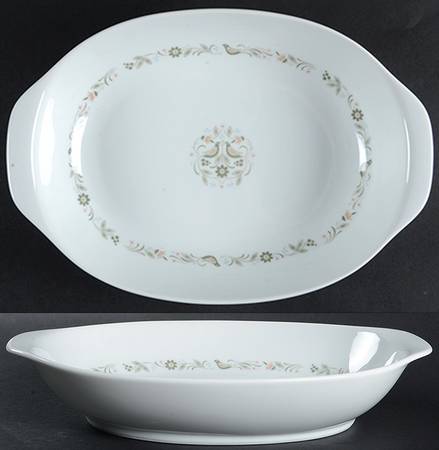 Dutch Treat 11" Oval Vegetable Bowl
