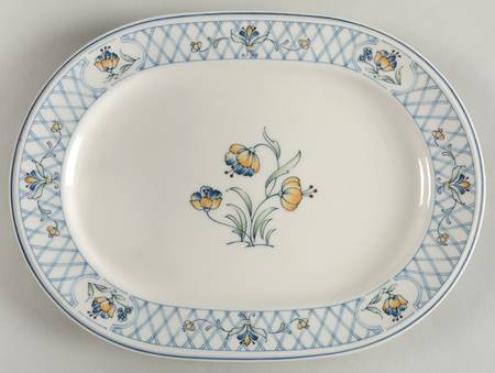 Dutch Weave 13" Oval Serving Platter