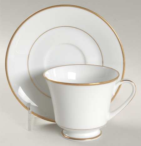 Dynasty Footed Cup & Saucer Set