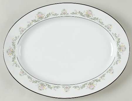 Early Spring 13" Oval Serving Platter