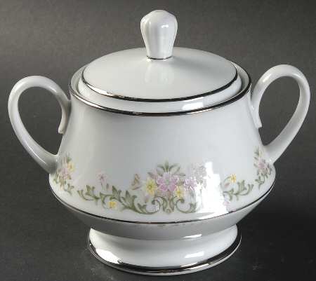 Early Spring Sugar Bowl & Lid