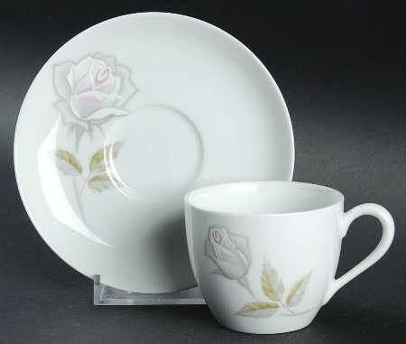 Edenrose Flat Demitasse Cup & Saucer Set