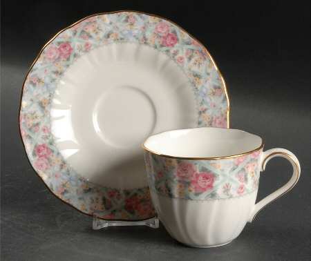 Edgemoor Flat Cup & Saucer Set
