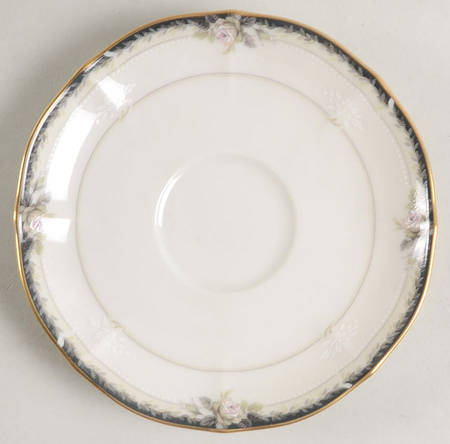 Edwardian Rose Saucer