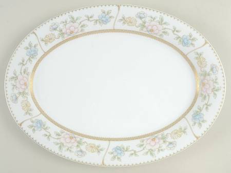 Effingham 16" Oval Serving Platter