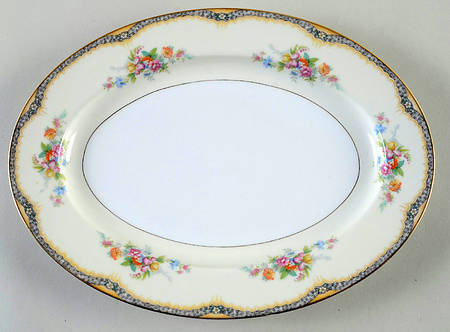 Elaine 11" Oval Serving Platter